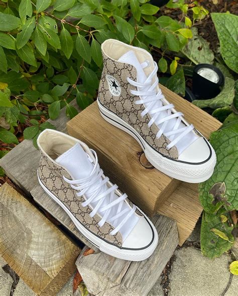 custom gucci converse